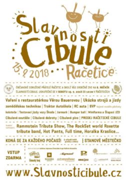 Plakát Slavnosti cibule 15.9.2018